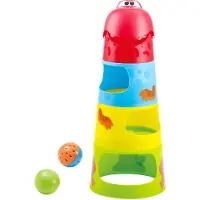 Toychamp Lernspielzeug für Kleinkinder und Kleinkinder: Dino bauen und rollen, 2368