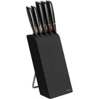 Fiskars 978791, Edelstahl, Schwarz, Schwarz, Orange