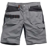 Scruffs Stretch-Arbeitshorts „Flex“, anthrazit Größe 46
