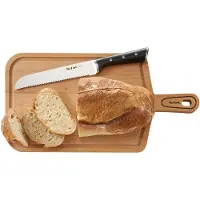 Tefal Ice Force Brotmesser Edelstahl, 20 cm, Widerstandsfähige und robuste Klinge gegen Rost, 1 Brotmesser, Klingenlänge: 20 cm
