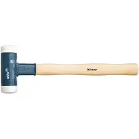 Wiha 39012, Rückschlagfreier Hammer, Holz, Mehrfarbig, 135 mm, 385 mm