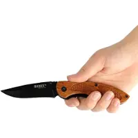 Homeij Klappmesser Lock Woodlock RVS Rosenholz Clip