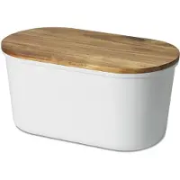 Echtwerk Brotkasten "FRESH", (1 tlg.), Brotaufbewahrung, Brottopf, Brotbox mit Schneidebrett, für 1 kg Brot