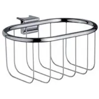 Hansgrohe AXOR Montreux Seifenkorb, für Unica Wandstange, 42066820, Farbe: Brushed Nickel
