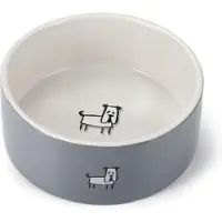 Beeztees Bz Keram Hundnapf Lou Grau 21