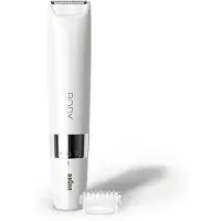 Braun Elektrokörperrasierer "BS1000" 1 Stk. Aufsätze Körpertrimmer zum einfachen Trimmen & Formen, + 1 Extra, BS1000, Weiß