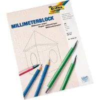 Folia Millimeterpapier Block