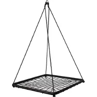 Small Foot quadratische Netzschaukel 120 kg schwarz