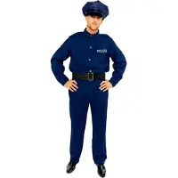 Amscan Erwachsenenkostüm German Swat Cop Grösse L