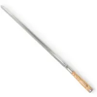Forged 12 Churrasco-Oliven-Spieße, 50 cm, V-Form – geschmiedet