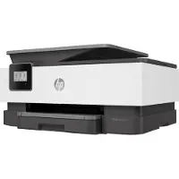 HP OfficeJet 8012e Wireless All-in-One Farbe Drucker, Instant Ink; Beidseitiger Druck, Thermal Inkjet, Farbdruck, 4800 x 1200 DPI, A4, Direktdruck, Schwarz, Weiß