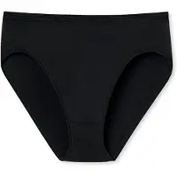 Schiesser Unterwäsche Damen 200809 Luxury Black-XXXXL