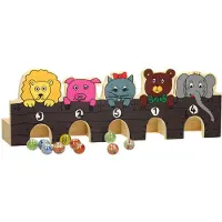 Playwood Murmeln Spiel Wilde Tiere