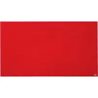 Nobo Diamond Glas magnetische Glastafel rot, 1264 x 711, 1264 x 711 mm, Glas, Horizontal, Fixed, Magnetisch, Anti-Kratz-Beschichtung