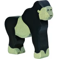 Sonstige Verlage HOLZTIGER Gorilla aus Holz