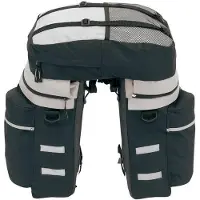 Sans marque Fahrrad-Packtaschen-Set