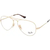 Ray-Ban Brillengestell 6489 Aviator 2500 Gold 58mm