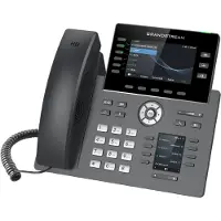 Grandstream Networks GRP2616, IP-Telefon, Schwarz, Kabelgebundenes Mobilteil, Im Band, Außerhalb des Bandes, SIP-Info, Supervisor, Benutzer, 6 Zeilen