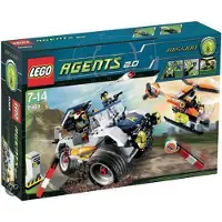 LEGO Agents 8969 Verfolgungsjagd auf vier Rädern