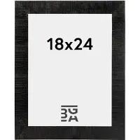 Walther design Bilderrahmen Holz Home schwarz 18x24 cm