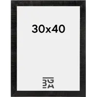 Walther design Holzrahmen HO040B Home 30x40cm schwarz