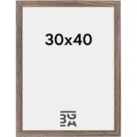 Walther design EF040N, MDF-Platten, Walnuss, Einzelbilderrahmen, Wand, 20 x 30 cm, Rechteckig