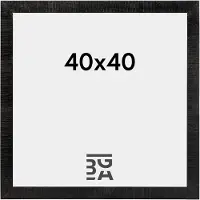 Walther design Holzrahmen HO440B Home 40x40cm schwarz