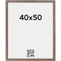 Walther design EF050N Fiorito Holzrahmen 40x50 nussbaum
