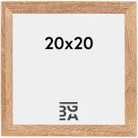 Walther design EF220E, MDF-Platten, Eiche, Einzelbilderrahmen, Wand, 13 x 13 cm, Quadratisch
