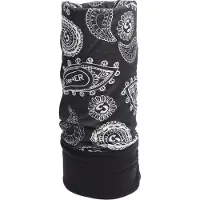 Sinner Bandana Fleece Bandana Black Paisley