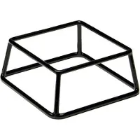 H.W. Larsen Buffetstander MULTI 18x18x8 cm Gummibelagt Metal Sort,1 stk
