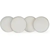 Serax - Inku Teller, Ø 21 cm, weiß (4er-Set)