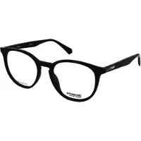 Polaroid Unisex PLD D381 807 Rahmen von BRILLEN Plastik Schwarz Quadratisch