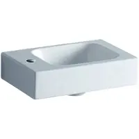 Geberit iCon Handwaschbecken 38 cm mit Hahnloch links