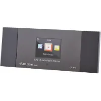 Albrecht DR 463, Tragbar, Digital, DAB+, FM, UKW, Grau, Amazon Music, Spotify, Einfarbig