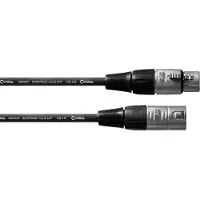 Cordial CFM 0,5 FM XLR Forbindelsesledning [1x XLR-tilslutning - 1x XLR-stik] 0.50 m Sort
