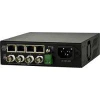 Deltaco Receiver unit 4 TTP111VPDC BNC vid 12V powerRS485 Cat5 300m