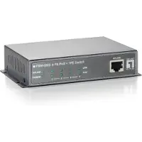 LevelOne FSW-0503 5-Port-Fast Ethernet PoE Switch, 4x FE PoE, + 1x FE (65W) FSW0503