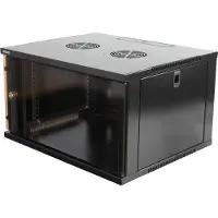 Deltaco 19-5406B, Freistehendes Gestell, 6U, 50 kg, Schwarz