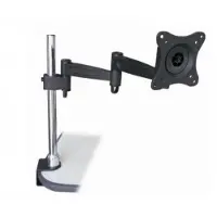 SUNNE LCD-B13, Klemme, 15 kg, 33 cm (13 Zoll), 68,6 cm (27 Zoll), 100 x 100 mm, Schwarz, Silber
