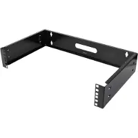 Deltaco 19-WMB2, Montageschelle, Schwarz, Stahl, 25 kg, 2U, 48,3 cm (19 Zoll)