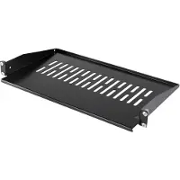 Deltaco 19-FH16 shelve Modular shelf Wall mounted Steel Black