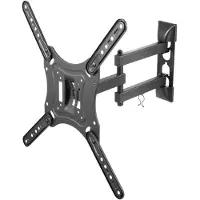 Deltaco Office Office, vollbewegliche 3-Wege-Wand, 23"-55", 30kg, 75x75-400-400