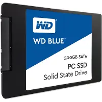 Western Digital Blue PC, 500 GB, 2.5", 540 MB/s, 6 Gbit/s