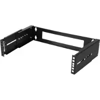 Deltaco 19-DTSR0202, Montageschelle, Schwarz, Stahl, 15 kg, 2U, 48,3 cm (19 Zoll)