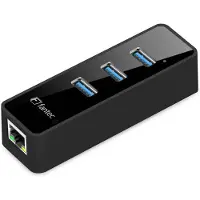 Fantec UMP-3UE1000, USB 2.0, IEEE 802.3x, Schwarz, USB 3.2 Gen 1 (3.1 Gen 1) Type-A, Windows 10, Windows 7, Windows 8, Windows 8.1, Mac OS X 10.8 Mountain Lion