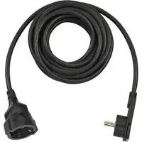 Brennenstuhl H05VV-F3G1.5, 5 m, 1 AC-Ausgänge, Indoor, Typ F, IP20, Schwarz