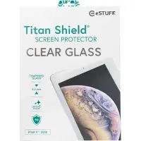 ESTUFF Apple iPad Pro 11 Clear, Klare Bildschirmschutzfolie, Glänzend, 9H, Gehärtetes Glas, 1 Stück(e)