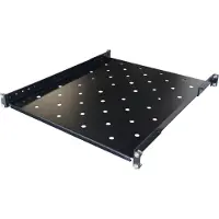 Toten 566 Fixed shelf with mounting ear,19”