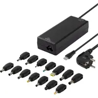 Deltaco SMP-120WD power adapter/inverter Indoor Black